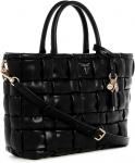 GUESS женская сумка Marion Satchel, Black - фото 3