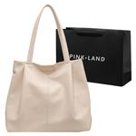 PINK·LAND Женская сумка через плечо, Ecru - фото