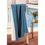 Плед Biederlack Doubleface, 200 см цвет himmelblau/ecru - фото 2