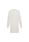 Платье faina Sweater, белый - фото 2
