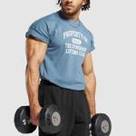 GYMSHARK Футболка мужская синяя - фото 6