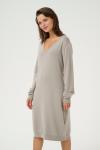 Вязаное платье Kaffe Mona, серый - фото 2