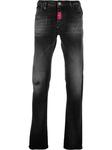 Philipp Plein джинсы скинни с логотипом, серый - фото