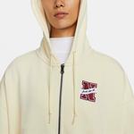 Куртка (WMNS) Nike Sportswear Essential Fleece Jacket 'Beige', бежевый - фото 2