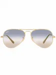 Солнцезащитные очки-авиаторы Ray-Ban, золотистый - фото