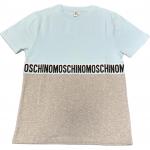 Moschino Футболки унисекс белые с круглым вырезом - фото