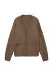 Кардиган Mango Cardigan, Brown - фото 6
