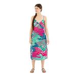 Платье Superdry Printed Slip Sleveless Long, Разноцветный - фото