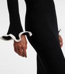 Солани платье миди с рельефной вязкой Simkhai, Black - фото 5