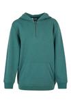 Свитер с капюшоном BOXY ZIP HOODY Urban Classics, зеленый - фото 4