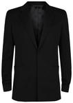 Блейзер Givenchy Extra Fitted Single Button Blazer, черный - фото