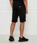 Шорты мужские Kenzo длинные с цветком, черный - фото 3