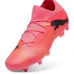 Бутсы Puma Future 7 Match MxSG, оранжевый - фото 3