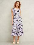 Платье Petite Shauna без рукавов с цветочным принтом Hobbs, Multi - фото 6