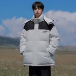 Пуховик Unisex WARRIOR, Хаки Черный - фото 4