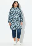 Платье Ulla Popken FLORAL PRINT LONG SLEEVE , Light Blue - фото