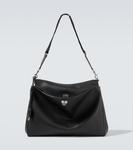 Кожаная сумка-почтальон Rodeo Balenciaga, черный - фото