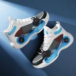 Летние спортивные кроссовки 2024 для мужчин, беговые кроссовки, кроссовки, кеды, мужская обувь для подростков Yafexin, синий - фото 6