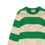 Свитер мужской зеленый Gucci, зеленый - фото 5