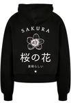 Толстовка SAKURA FLOWER - Hoodie F4NT4STIC, черный - фото 7