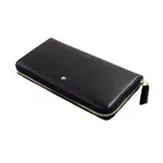 MONTBLANC Кожаный кошелек мужской черный - фото 5