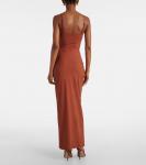 Платье макси с ажурными вырезами Orbit Christopher Esber, Coconut Shell - фото 3