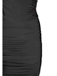 Платье мини Waverly со сборками The Andamane, черный - фото 2