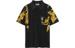 VERSACE JEANS COUTURE Мужская черная поло - фото 3