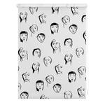 Рулонные шторы Lichtblick Face, 80x150x6 см, черный - фото