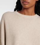 Кашемировый свитер Monili Brunello Cucinelli, Rustic Beige - фото 5