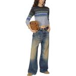 Свитер AW25 женский Acne Studios, серый - фото 5