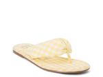 Сандалии Beach by Matisse Gidget Flip Flop, Yellow Gingham Print - фото