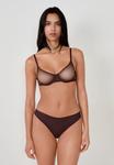 Трусы Etam PURE MESH, Brown/Dark Brown - фото 2