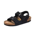 Шлепанцы Devo Life унисекс, Черная замша - фото 22