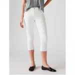 Брюки Levi's 311 Shaping Skinny 3/4, белый - фото