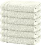 Полотенце для ванной Erwin Müller 6er Pack Heidelberg, кремовый - фото