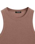 Топ HALTER Massimo Dutti, цвет Mottled Pink - фото 8