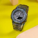 Часы CASIO G-Shock Analog-Digital 'Translucent Black', черный - фото 2