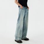 DIMC Джинсы унисекс светло-голубые - фото 4