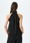 Топ HALTER NECK - Blouse Koton, черный - фото 3