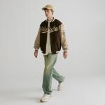 Бейсбольная куртка унисекс MATCHA STORY, Белый - фото 46