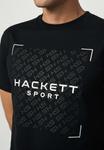 Футболка Hackett London MONOGRAM TEE, Black - фото 4