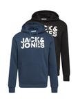 Толстовка JACK & JONES JACK & JONES JJEcorp, Blue/Black - фото