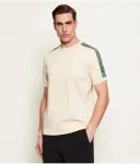 Футболка regular fit Ea7, бежевый - фото