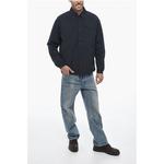 Нейлоновая верхняя рубашка MOUNTAIN STROLL с кнопками Woolrich, Black - фото 4