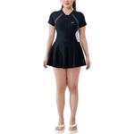 LINING Купальник слитный Women's Black & White - фото 4