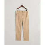 Брюки чинос Gant Dobby Structure Slim Fit, зеленый - фото 3