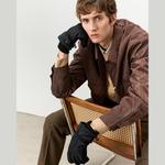 Перчатки мужские ELLE, темно-синий - фото 6