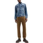 Куртка paint skate denim jacket 'blue' Off-White, синий - фото 2