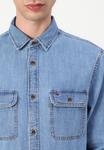 Рубашка REGULAR SHIRT Tommy Jeans, цвет Denim Medium - фото 6